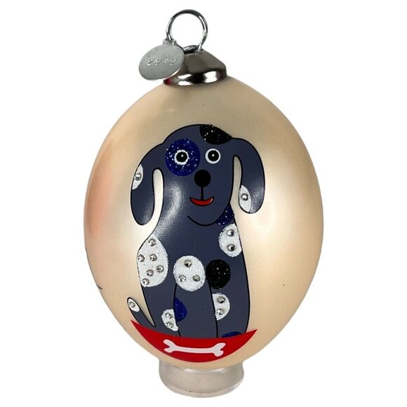 2010 St Jude Swarovski Elements Christmas Ornament Cat Dog Michael Vollbrach - Picture 2 of 12
